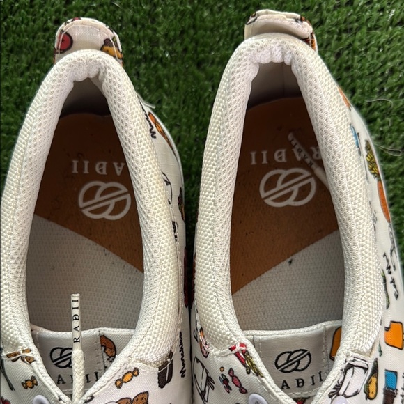 Playful Food Print Sneakers - Picture 3 of 8